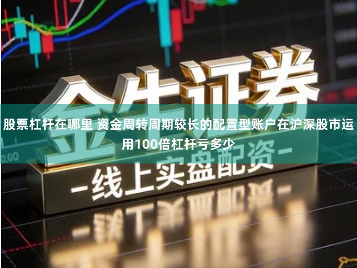 股票杠杆在哪里 资金周转周期较长的配置型账户在沪深股市运用100倍杠杆亏多少